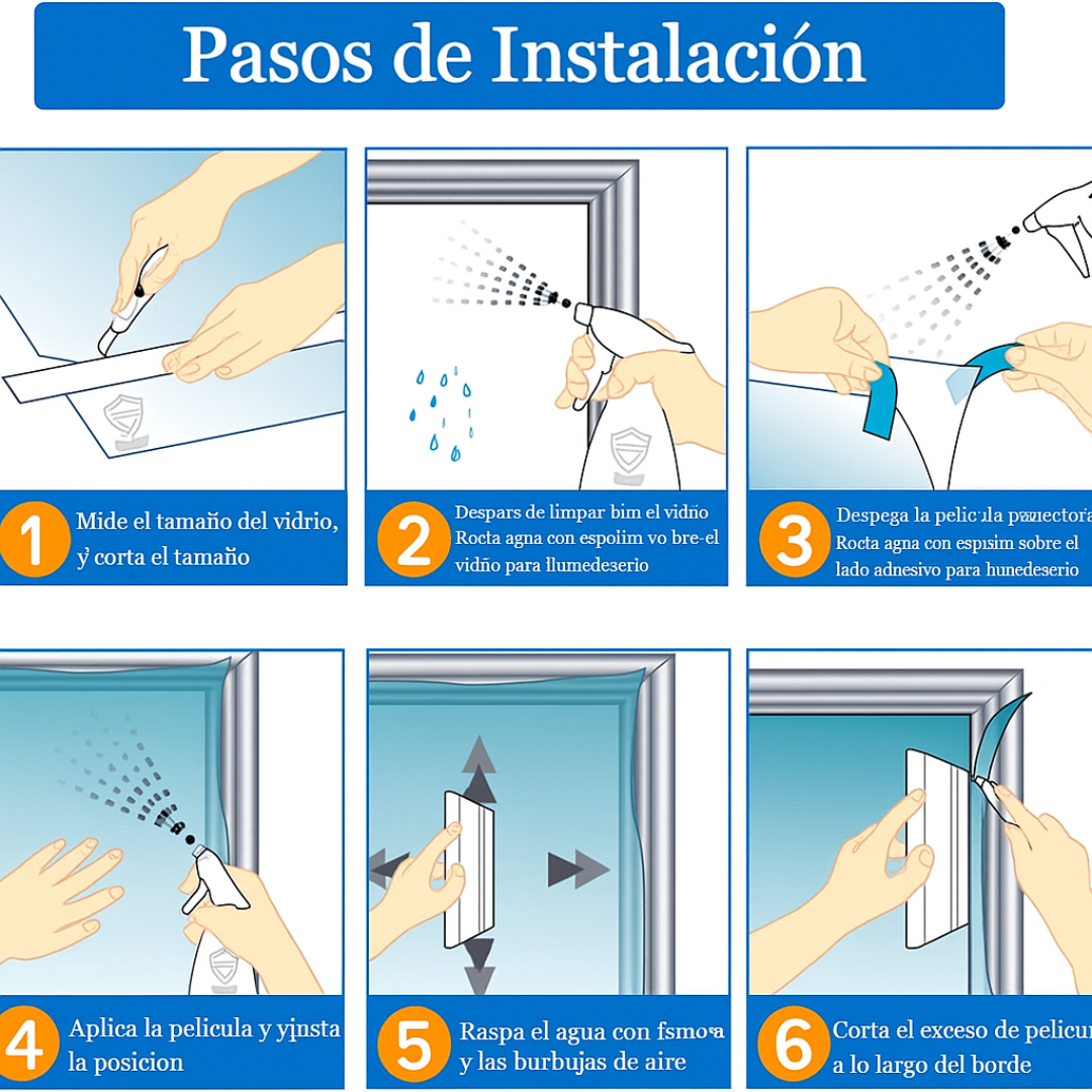 Lámina Privacidad Ventana Espejo