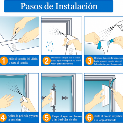 Lámina Privacidad Ventana Espejo