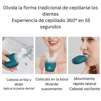 Cepillo Eléctrico U-Shape 360°
