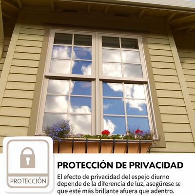 Lámina Privacidad Ventana Espejo