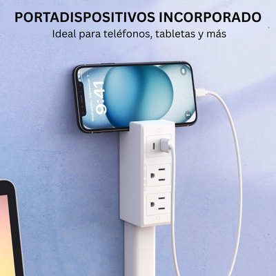 Extensión de Tomacorriente Retráctil